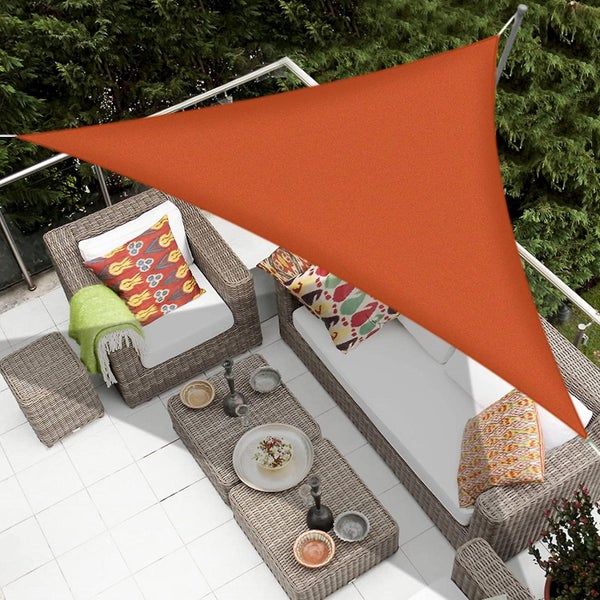 Sun Shade Sail Triangle 3x 3x 3m Waterproof Garden Sail Triangle 160gsm Materi Carousel 1