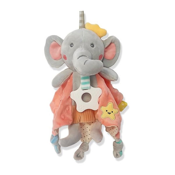 Baby Soothing Blanket Soothing Doll Sleeping Doll Baby Plush Children Elephant Carousel 1