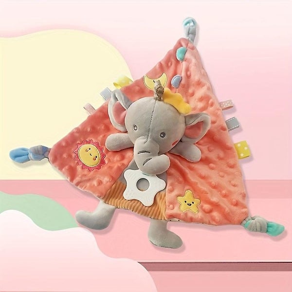Baby Soothing Blanket Soothing Doll Sleeping Doll Baby Plush Children Elephant Carousel 2