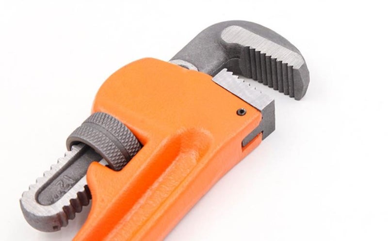 8-36 inch sizes Carbon Steel Heavy Duty Pipe Wrench Dipped Handle Carousel 12