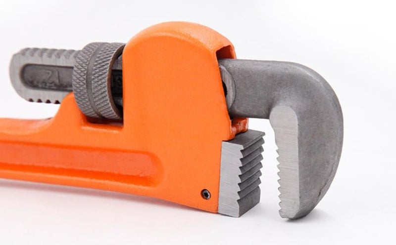 8-36 inch sizes Carbon Steel Heavy Duty Pipe Wrench Dipped Handle Carousel 11