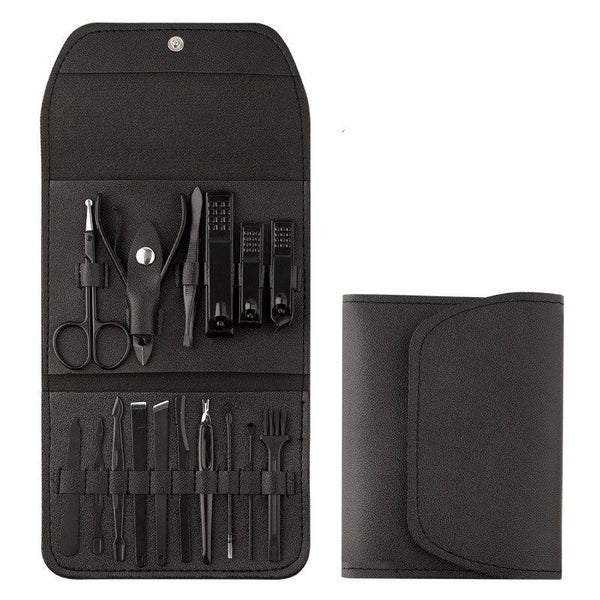 16PCs Nail Clippers Set 16PCS Clippers Tweezers Cuticle kit Personal Beauty Care Carousel 1