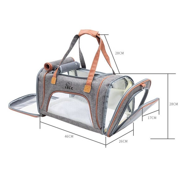 Pet Carrier Bag Travel Pet Carry Back pack Cat Dog carry bag Carousel 2