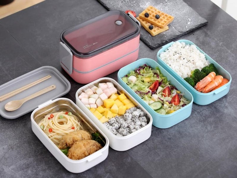 Lunch box Double layer lunch box Carousel 6