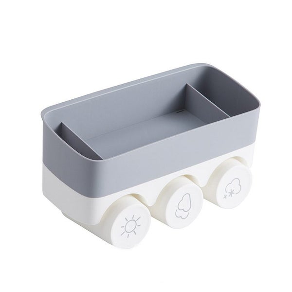 3 Cups Wall Mounted Toothbrush Holder Set Multi-function Toothbrush Holder Carousel 1