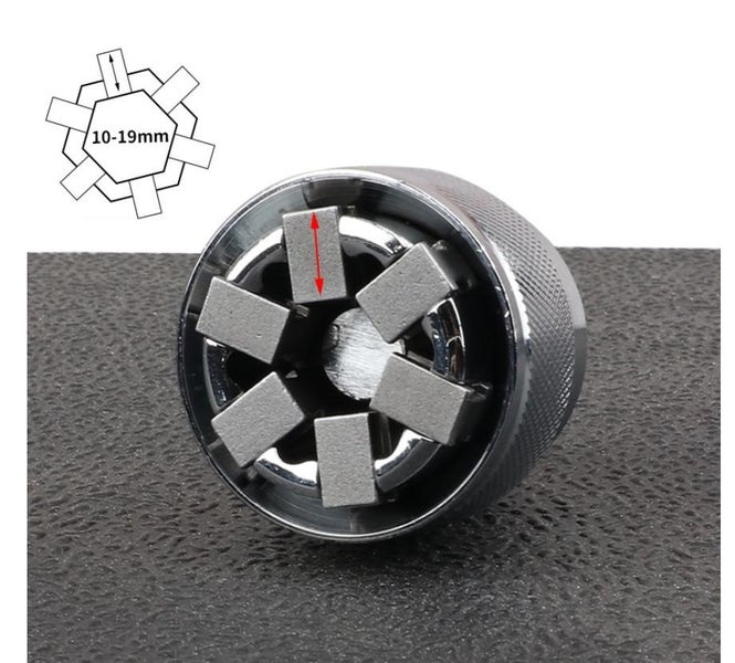 Adaptive ratchet socket wrench Carousel 2