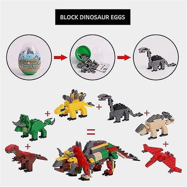 Dinosaur Toy Blind Box Children's Toy Pull Back Vehicle Animal Unzip Fossil B Carousel 5