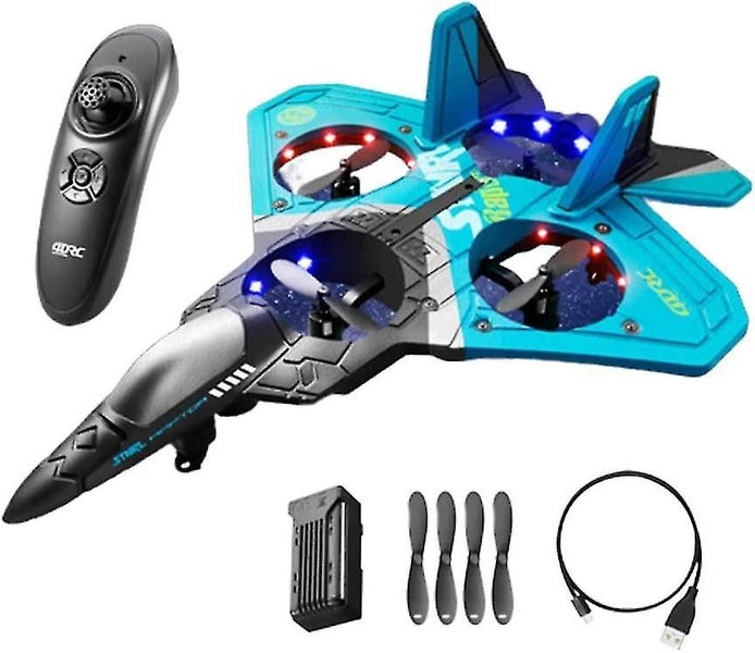Jet Fighter Stunt Rc Plane Rc Plane With 360 Stunt Rotation Rc And Lights Carousel 1