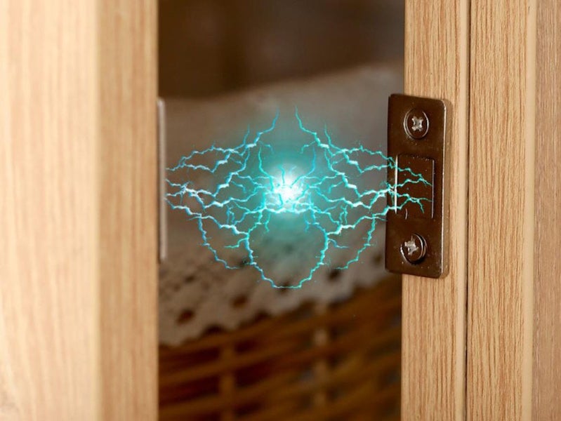 Ultra Thin Cabinet Door Magnetic Catch, Magnetic Catch for Cabinet Doors Drawers Carousel 2
