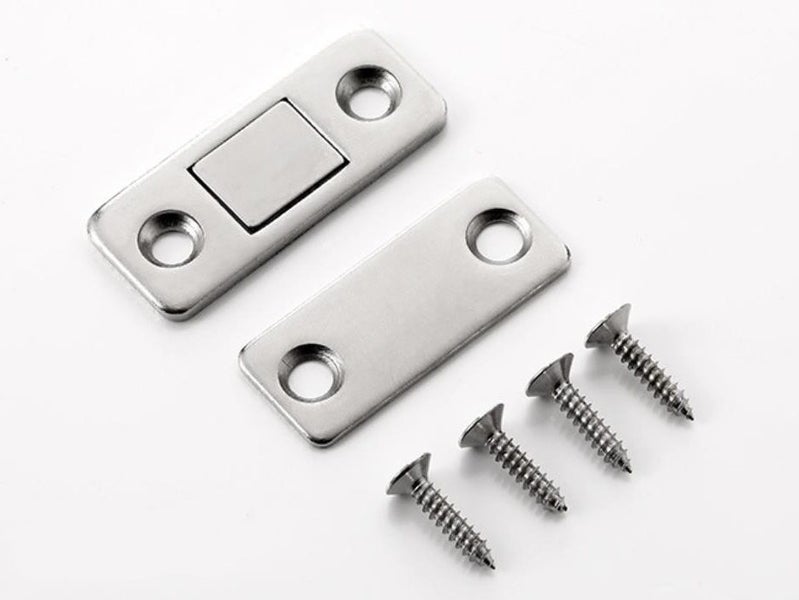Ultra Thin Cabinet Door Magnetic Catch, Magnetic Catch for Cabinet Doors Drawers Carousel 5