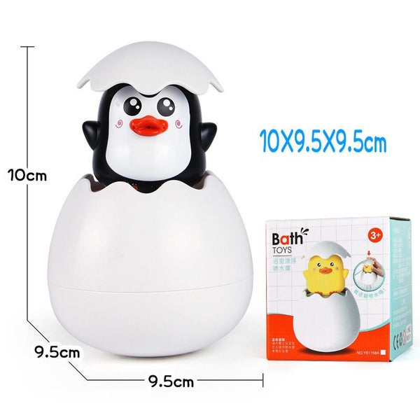Bath Egg Sprinkler Toys Water Play Pool Bathroom Toy for Children Fun Toy Carousel 2