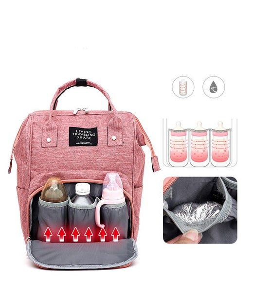 Mother Bags Large Multifunctional Baby Diaper Nappy Backpack Mummy Changing Bag Carousel 2