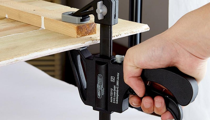 6 Inch Sliding Head Steel Bar Clamp Quick Acting Hold Woodworking Clamp Carousel 2