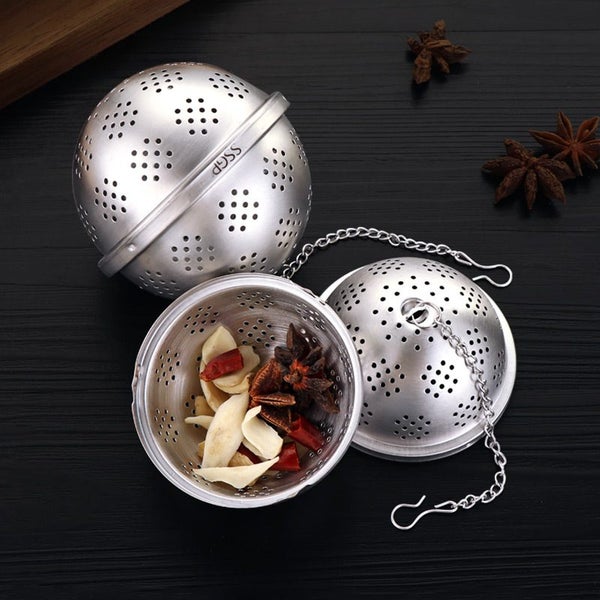 Stainless Steel Tea Infuser Sphere Strainer Locking Spice Tea Filter Tea Infuser Carousel 7