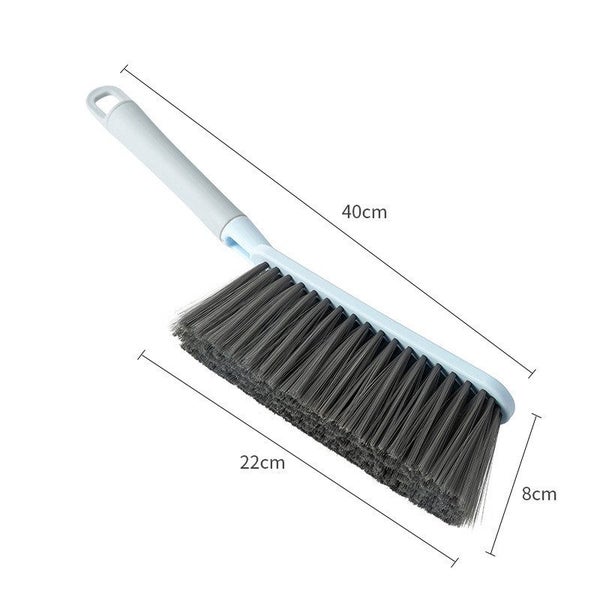 Household Soft Bristles Brush Dust Brush Cleaning Broom Dust Broom Blue Carousel 2