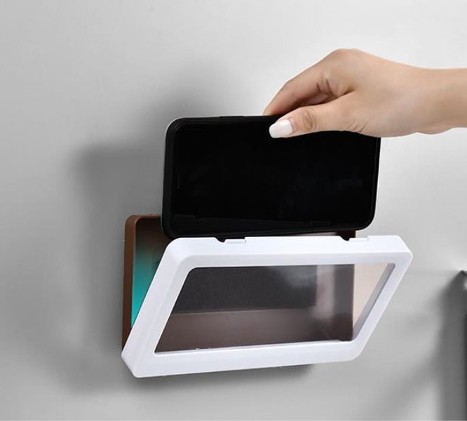 Shower Phone Holder, Water Resistant Shower Phone Box Carousel 2