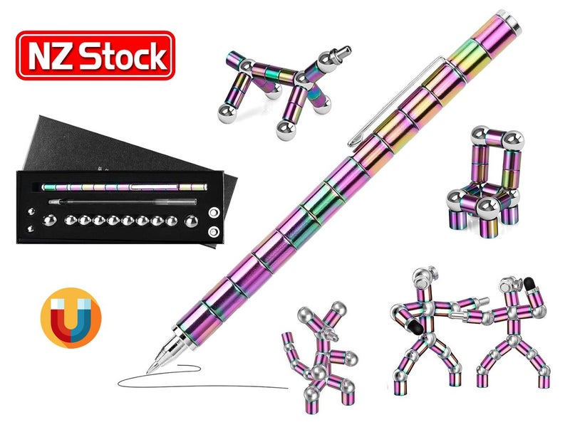 New Magnetic Sculpture Building Toys Fidget Pen on Afterpay Carousel 1