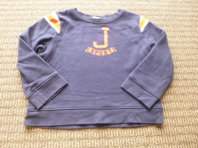 JANIE & JACK = DARK BLUE "J -SPORT" TOP /JACKET(SZ 2) Carousel 1