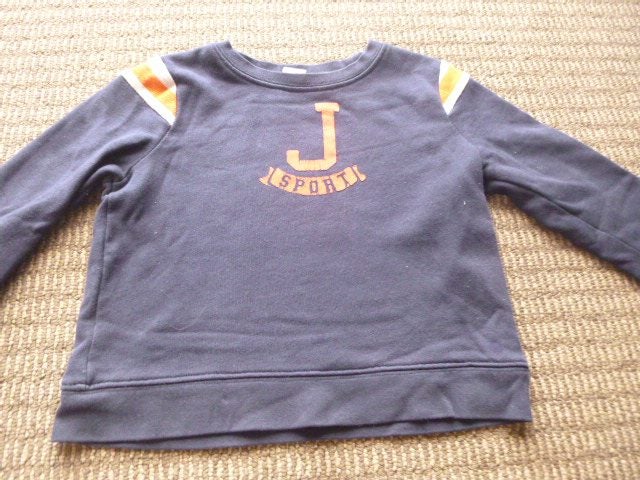 JANIE & JACK = DARK BLUE "J -SPORT" TOP /JACKET(SZ 2) Carousel 3