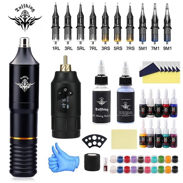 Tattoo Set Tattoo Machine Full Set Of Tools Tattoo Pen Set Tattoo Motor 1 Set Carousel 1