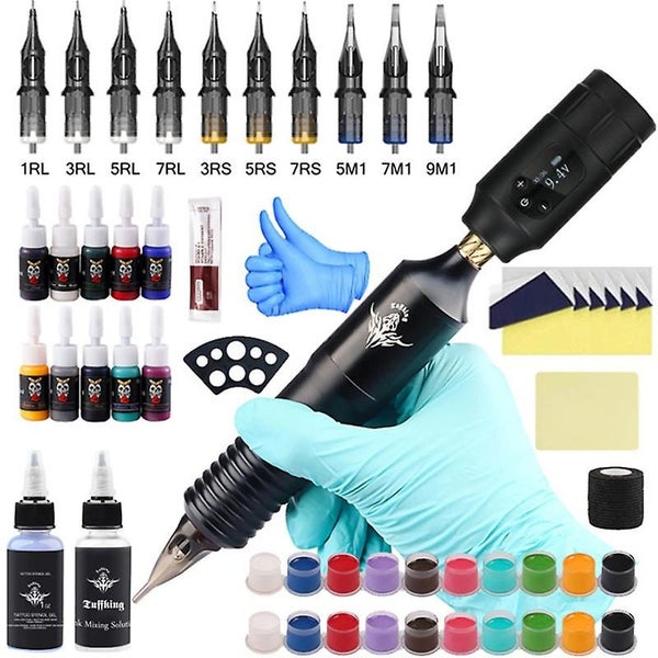 Tattoo Set Tattoo Machine Full Set Of Tools Tattoo Pen Set Tattoo Motor 1 Set Carousel 2