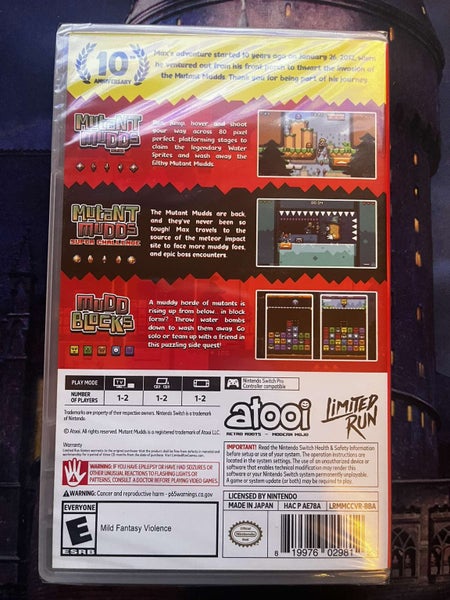 *Mutant Mudds Collection* Sealed Carousel 2