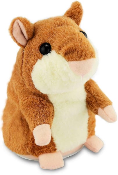 Electric Plush Toy Talking Hamster Repeat Function Talking Hamster Stuffed Ham Carousel 2