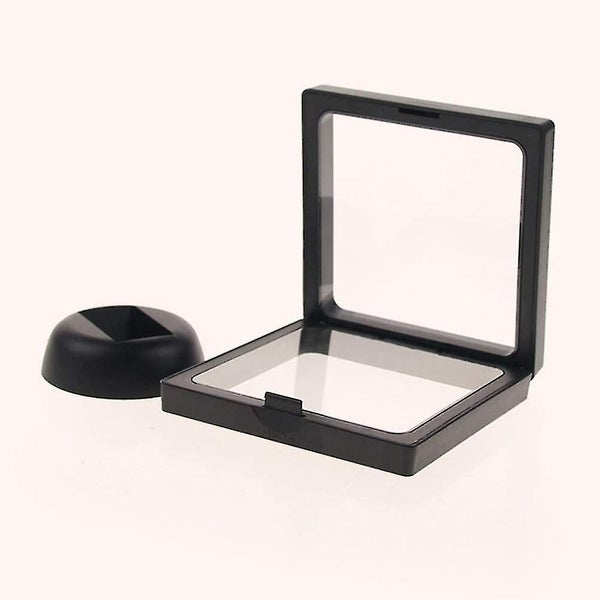 3 Pieces Coin 3d Display Stand Box Set Diamond Square Medallion Challenge Coin C Carousel 2