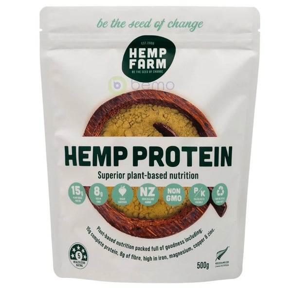 Hemp Farm, Pure Hemp Protein Powder, 500g Carousel 1