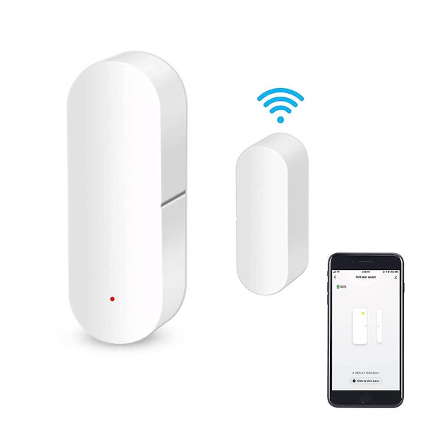 Wifi Door And Window Sensors tuya Smart Alarm With Free Notification App Contro Carousel 1
