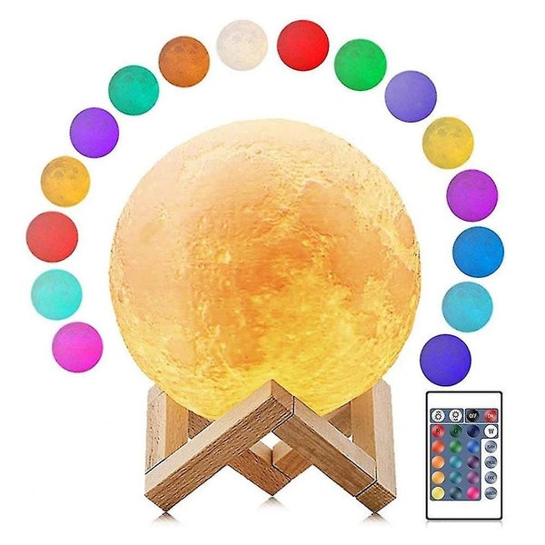 Moon Light Night Light For Kids Gift For Women Usb Charging And Touch Control Br Carousel 1