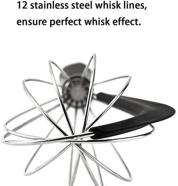 Scraper 2-in-1 Whisk And Scrape Egg Beater Stainless Steel Wire Whisk Balloon Wh Carousel 4