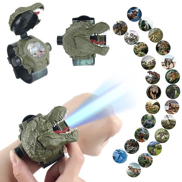 Kids Dinosaur Projector Watch With 24 Patterns Learning Toy Flashlight Toys Gi Carousel 1
