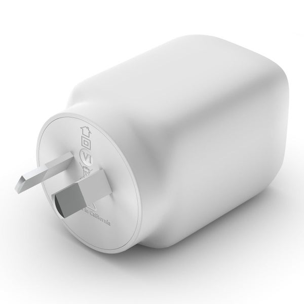 Belkin BOOST UP Dual USB-C Wall Charger - GaN Technology 65W with PPS Carousel 4