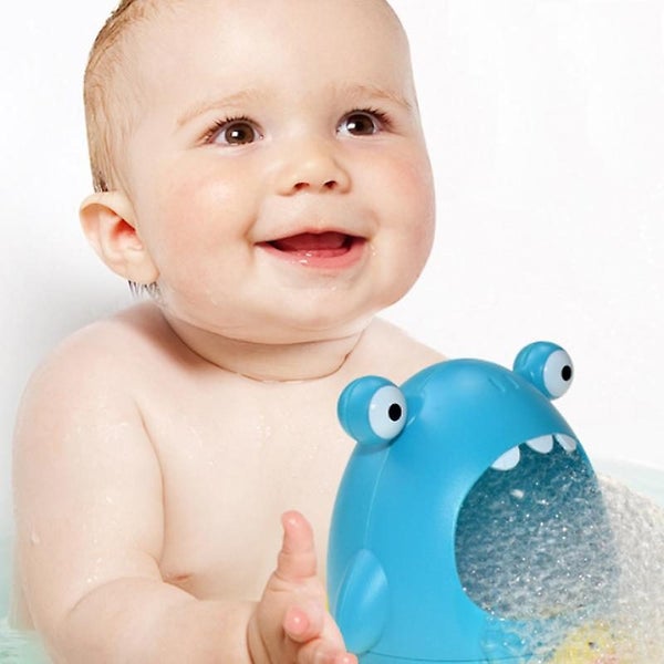 Children's Bath Toys Crab Shark Automatic Bubble Blowing Machine Baby Shower Carousel 2