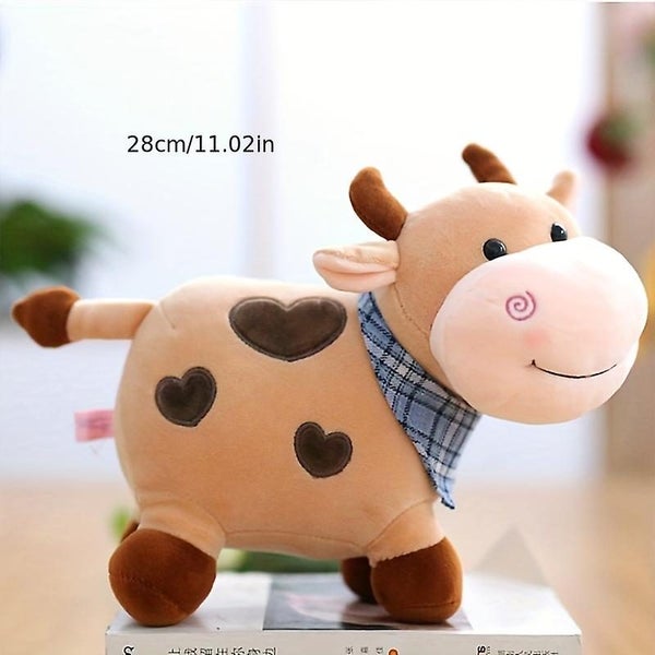 Bull Doll Plush Toy Cute Calf Doll Carousel 2