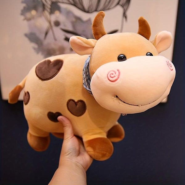 Bull Doll Plush Toy Cute Calf Doll Carousel 5
