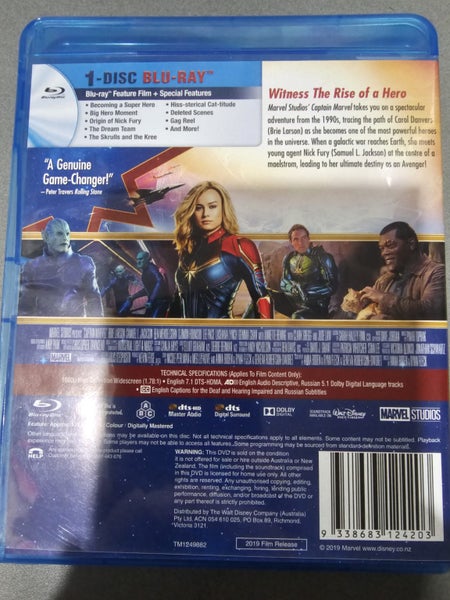 Captain Marvel (Blu-ray)62982325282945111