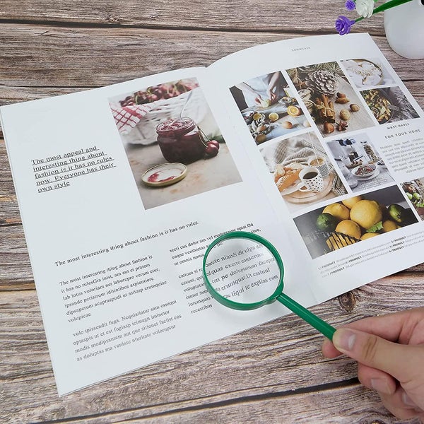 Magnifying Glass Kids Plastic Magnifier 18 Pack Hand Lens Mini Handheld Magnifyi Carousel 5