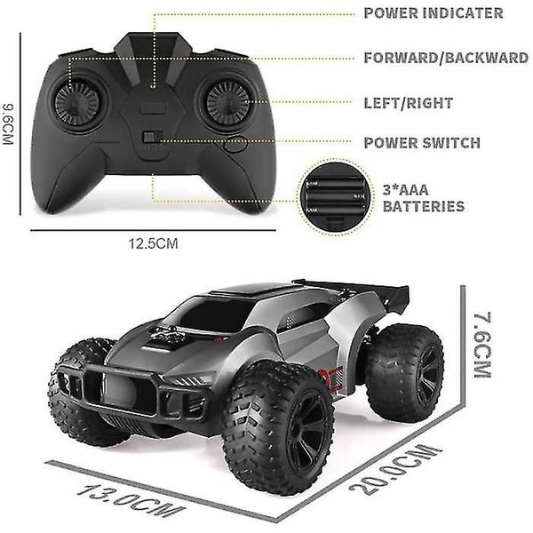 Remote Control Car - 2.4ghz High Speed Big Feet Rc Cars Toy Car Gift For Kids Carousel 4