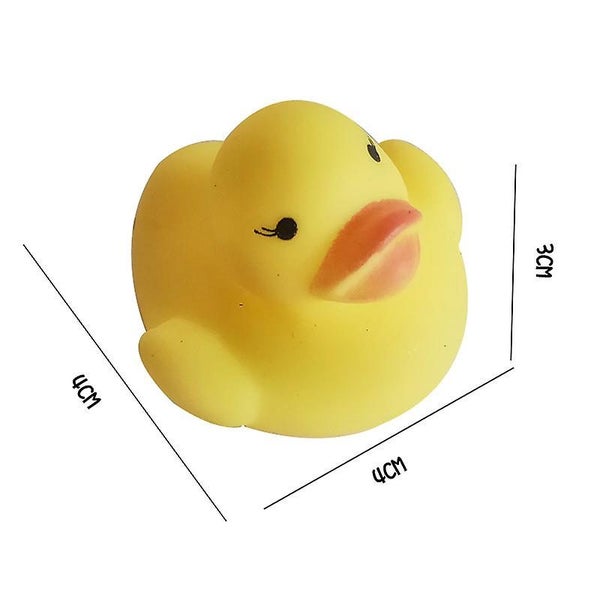 Rubber Ducky Bath Toy For Kids 20 30 50pcs Baby Playing Water Mini Yellow Duck Carousel 2