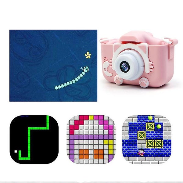 Cartoon Camera Mini Digital Kids Camera Hd 1080p Lcd Camera Toy Gift Children Carousel 5