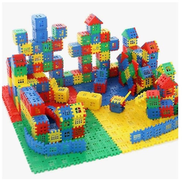 Children's Building Blocks Puzzle 3d Toys Puzzle Games Boys And Girls Toys Carousel 2