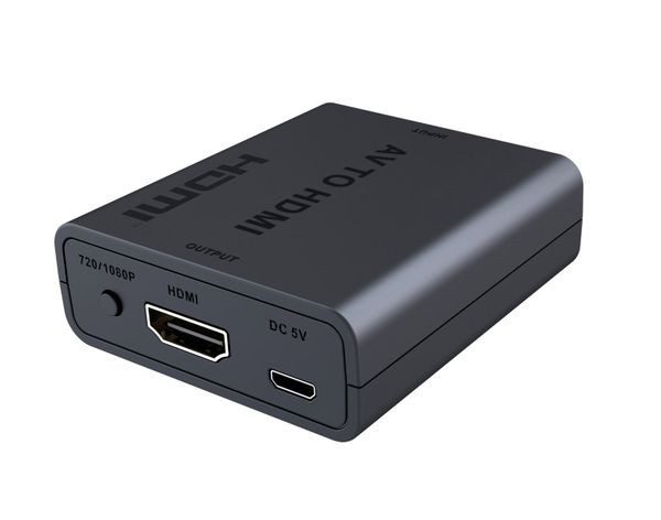 LENKENG RCA to HDMI Converter. Instantly Converts & Upscales AV Media to HDMI... Carousel 1