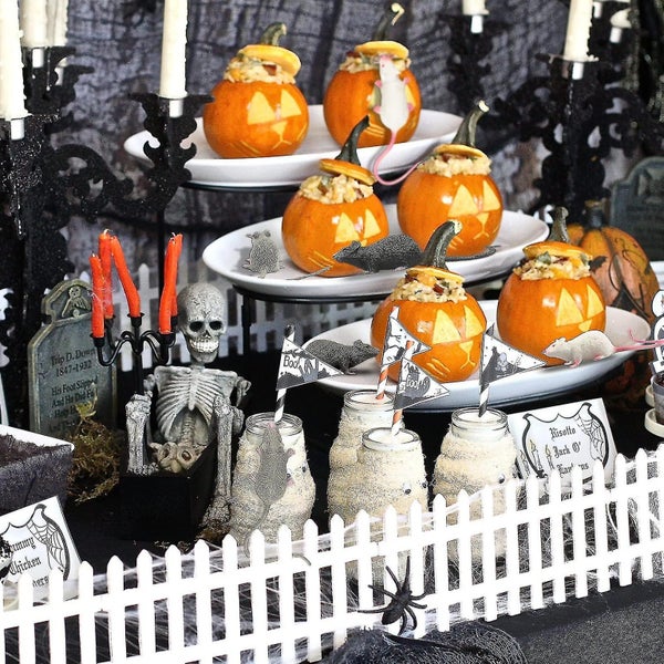 Set Of 3 Plastic Realistic Rats Fake Mouse,halloween Tricks Pranks Props Toy Carousel 5