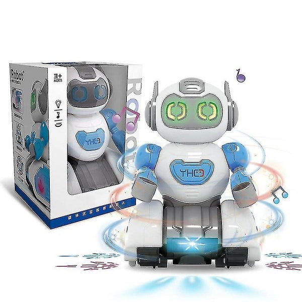 Musical Robot Toys Electric Robots Universal Lights And Music Spinning Dance M Carousel 1