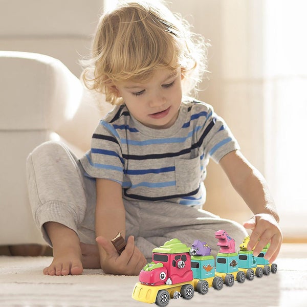 Take Apart Robot Toys 5 In 1 Train Robot Toys For Kids Building Toys Vehicle S Carousel 5