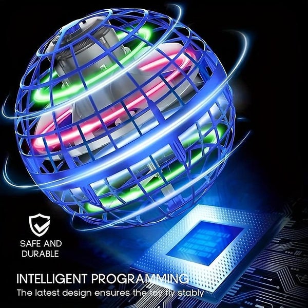 Flying Ball Spinner Boomerang Flyorb Magic With Led Lights Drone Hover Ball St Carousel 5