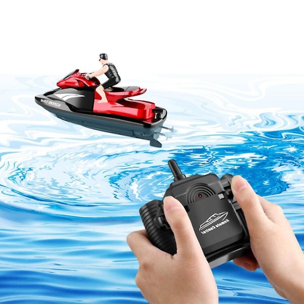 Rc Jet Ski Rc Motorboat High Speed Remote Control Boat For Pools Lakes 2.4ghz Carousel 5