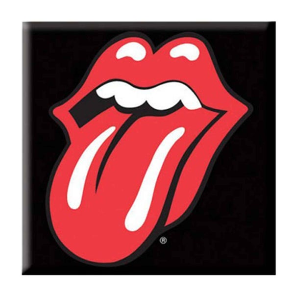 The Rolling Stones Classic Tongue Band Logo Fridge Magnet Carousel 1